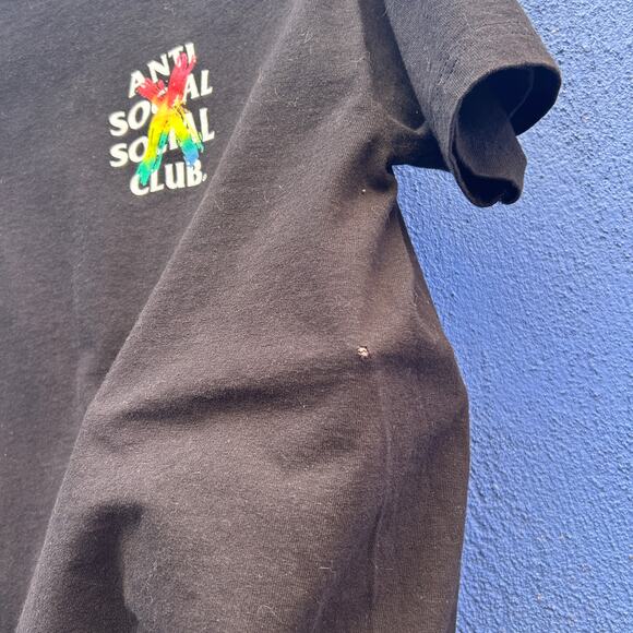 antisocial social club black tee - Picture 5 of 6